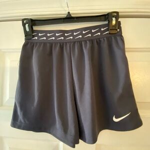 Nike Gray Athletic Shorts Lightweight Performance